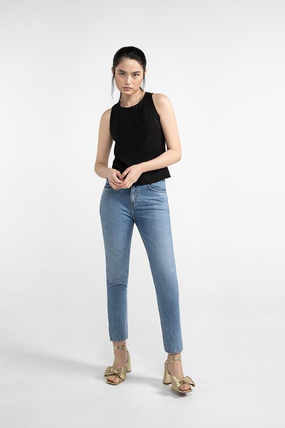 Jeans Pauleena Authentiek Blauw from Shop Like You Give a Damn