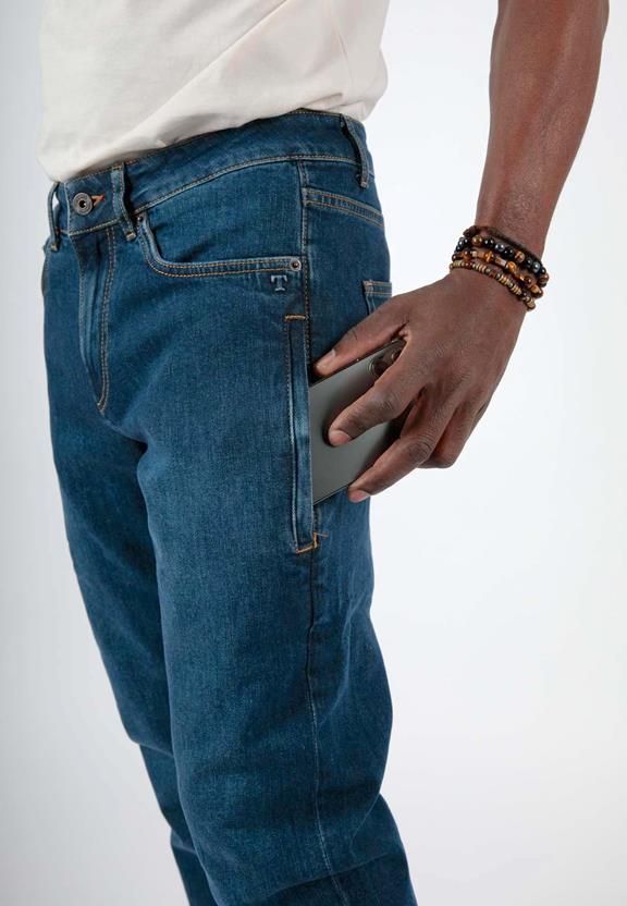 Jeans Regular Fit Lars 7 Pockets Mid Indigoblau 3