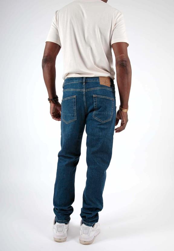 Jeans Regular Fit Lars 7 Pockets Mid Indigoblau 4