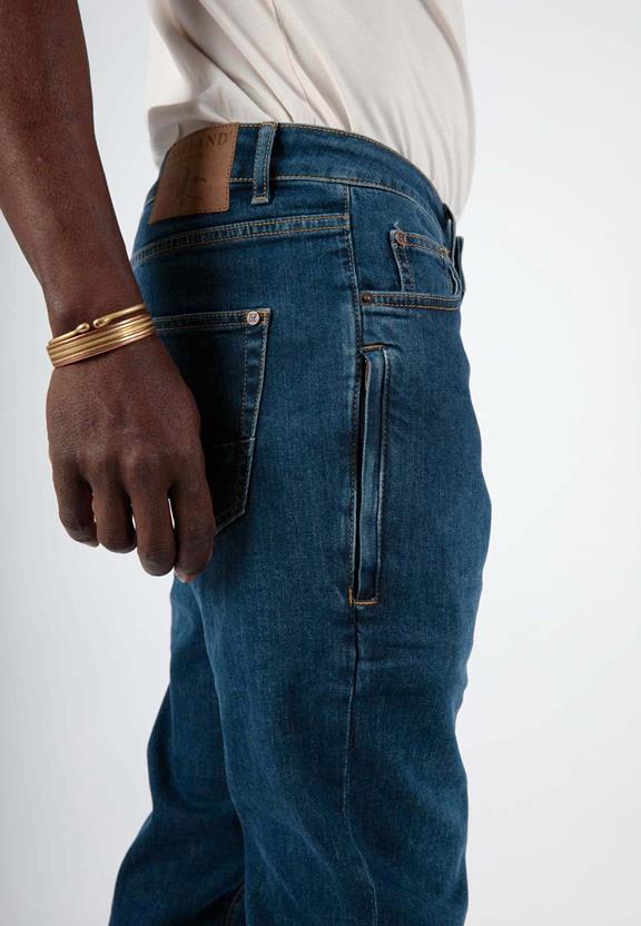 Jeans Regular Fit Lars 7 Pockets Mid Indigoblau 5
