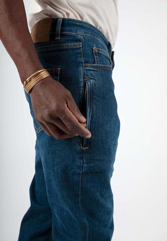 Jeans Regular Fit Lars 7 Pockets Mid Indigoblau 6