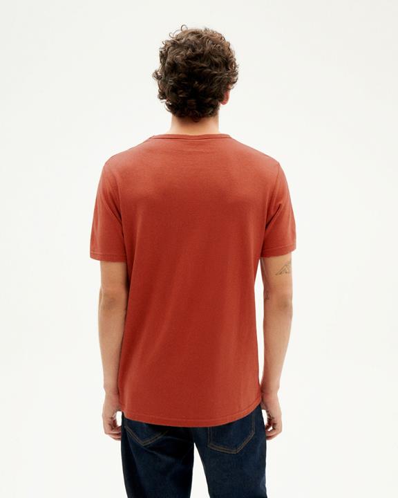T-Shirt Lichtgewicht Rood from Shop Like You Give a Damn