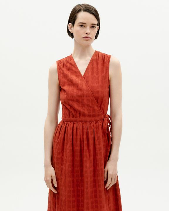 Dress Poppy Checkered Red from Shop Like You Give a Damn