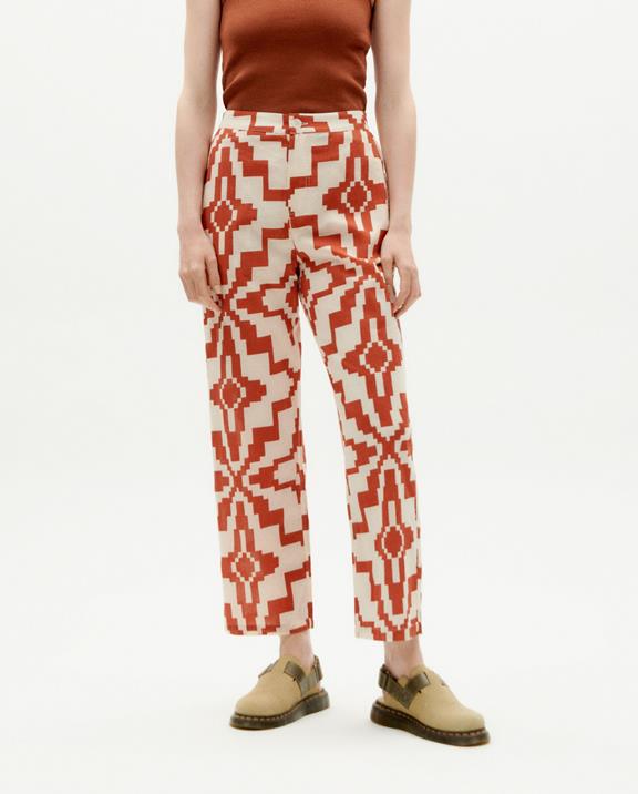 Broek Mariam Illusion Oranje from Shop Like You Give a Damn