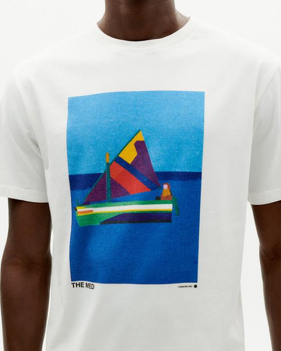 T-Shirt Boat White from Shop Like You Give a Damn