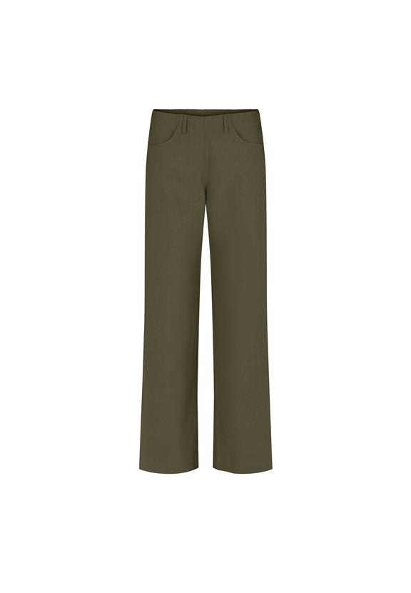 Losse Broek Donna Medium Length Dried Olive from Shop Like You Give a Damn