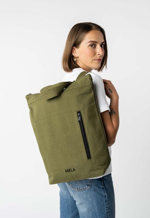 Hybrid Backpack Anil Olive 1