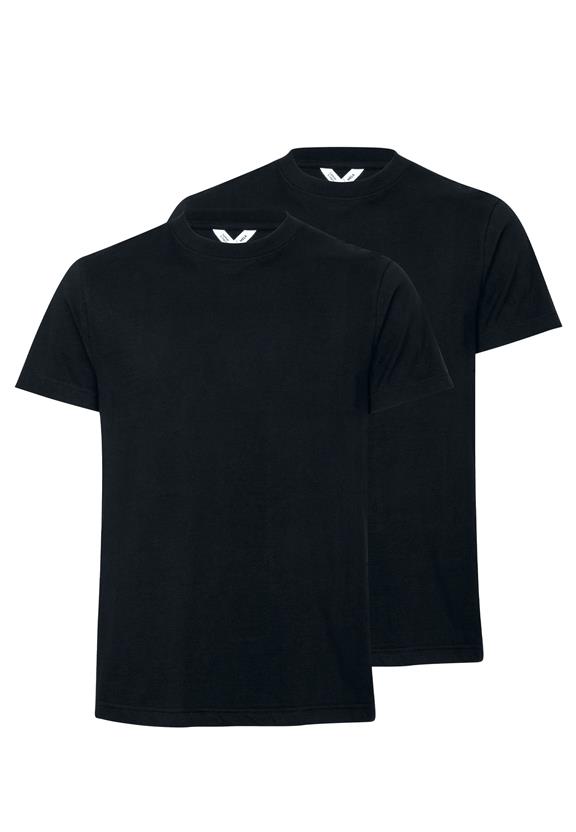 T-Shirt Avan 2-Pack Black from Shop Like You Give a Damn