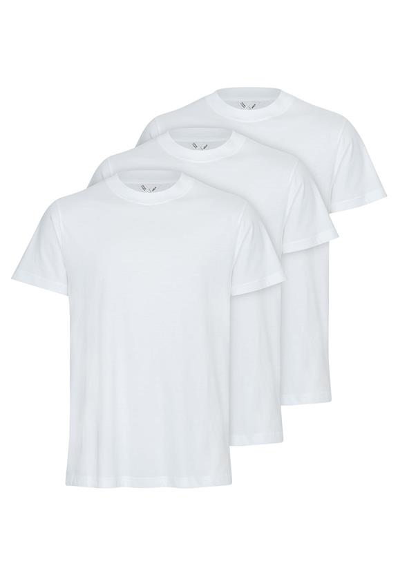 T-Shirt Avan 3-Pack Wit from Shop Like You Give a Damn