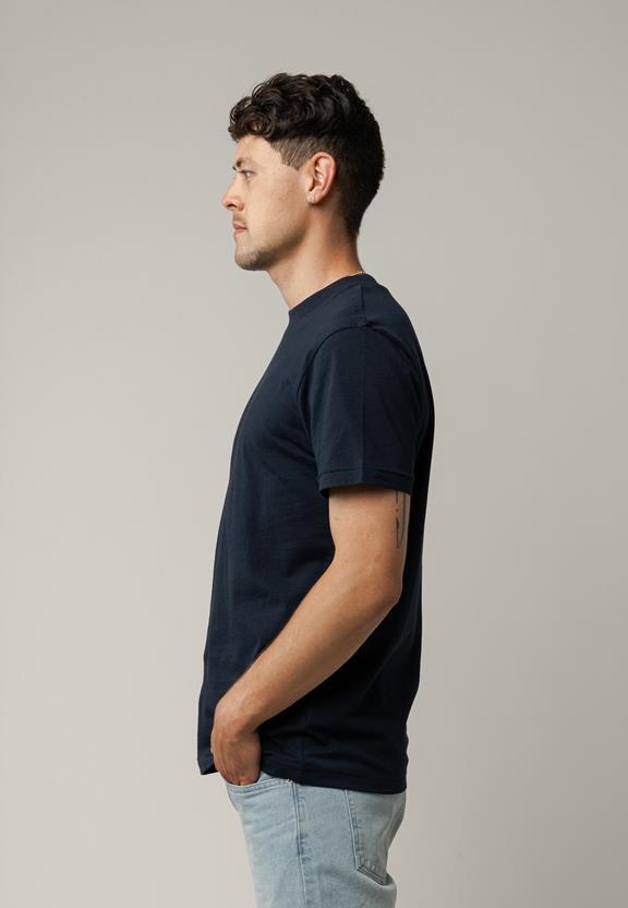 T-Shirt Avan 3-Pack Navy from Shop Like You Give a Damn