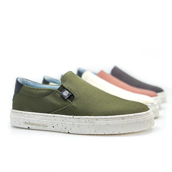 Slip-On Sneakers Ocns Olive Green 3