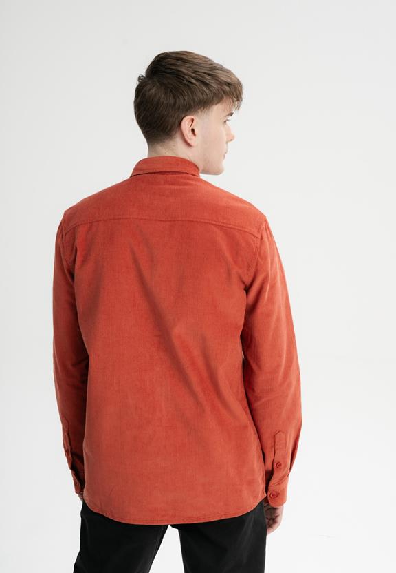 Shirt Nimit Corduroy Red from Shop Like You Give a Damn