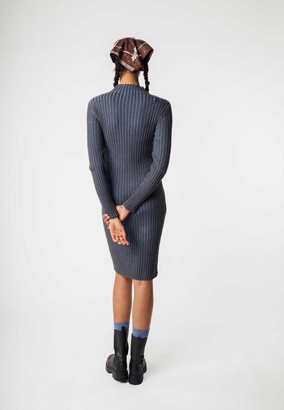 Dress Shivani Rib Knit Blue from Shop Like You Give a Damn