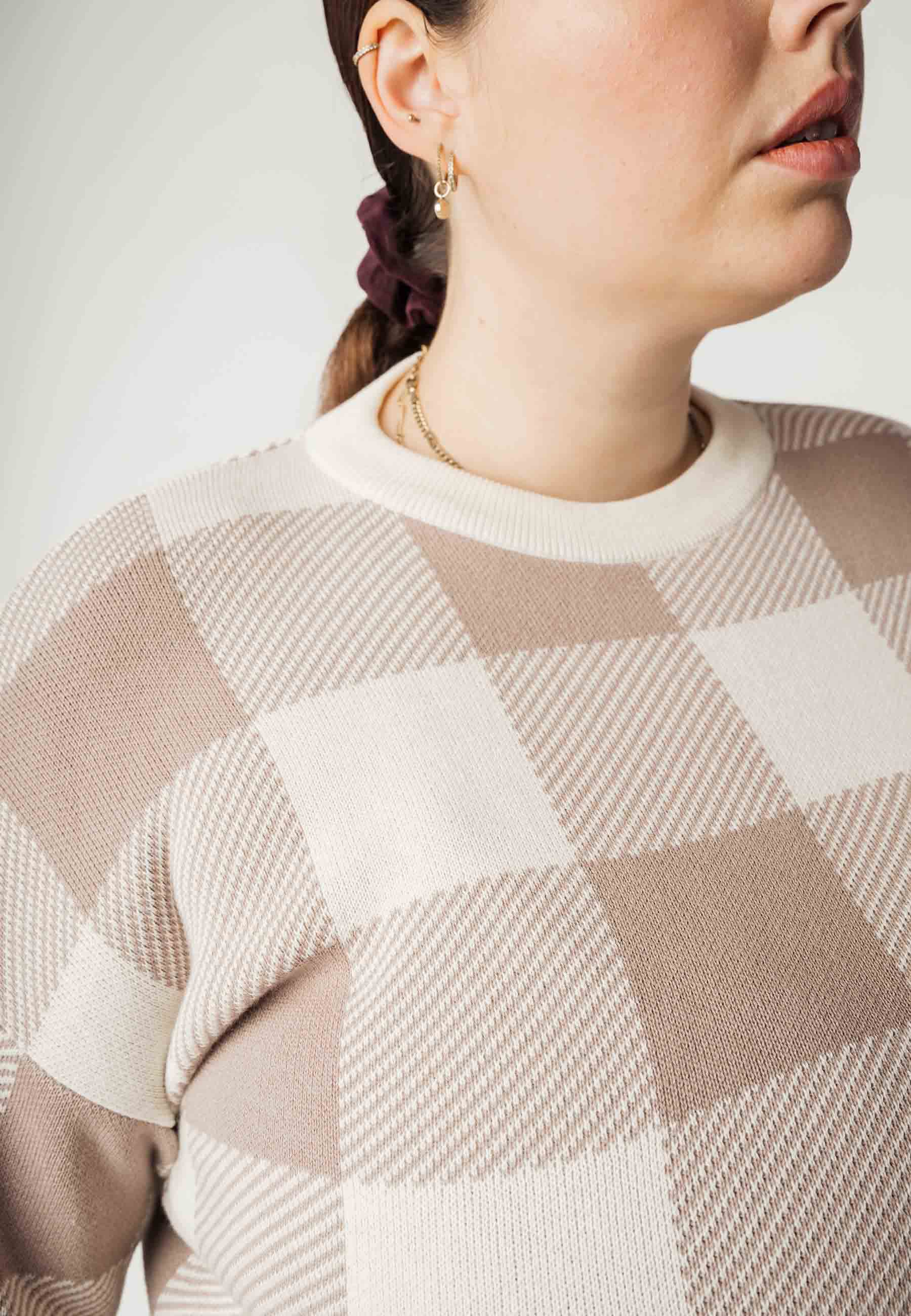 Knit Jumper Faiza Creme Beige from Shop Like You Give a Damn