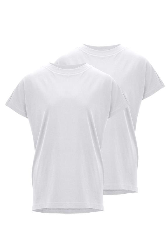 Multipack T-Shirt Madhu White (2) via Shop Like You Give a Damn