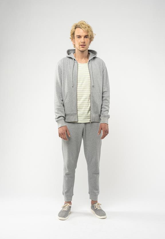 Zip-Up Hoodie Devadas Grey from Shop Like You Give a Damn