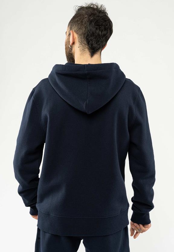 Zip-Up Hoodie Devadas Navy from Shop Like You Give a Damn