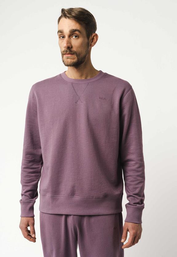 Sweatshirt Adil Lilac via Shop Like You Give a Damn