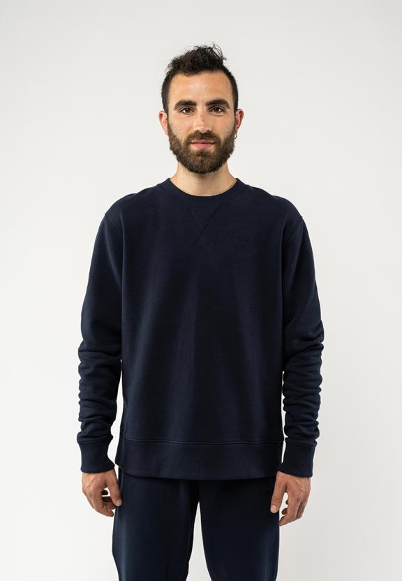 Sweatshirt Adil Navy via Shop Like You Give a Damn