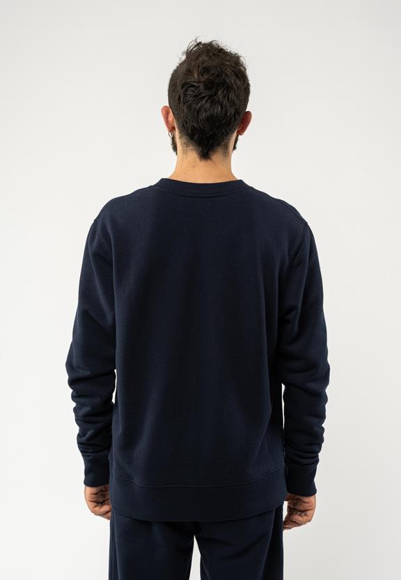 Sweatshirt Adil Navy from Shop Like You Give a Damn