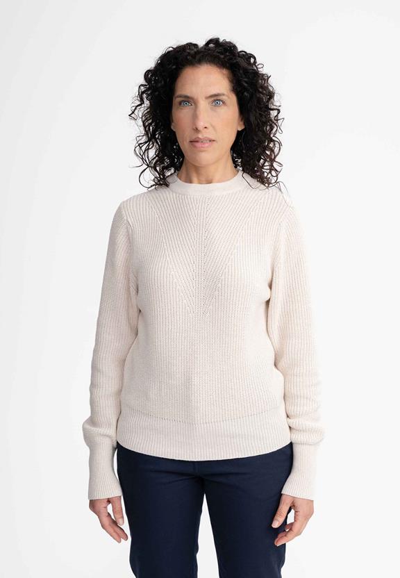 Knit Jumper Gauri Creme from Shop Like You Give a Damn