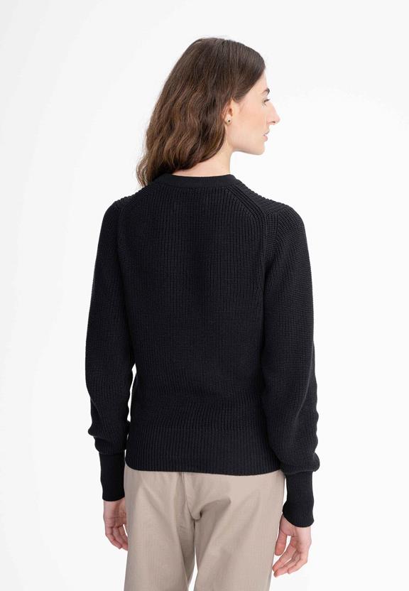 Knit Jumper Gauri Black from Shop Like You Give a Damn