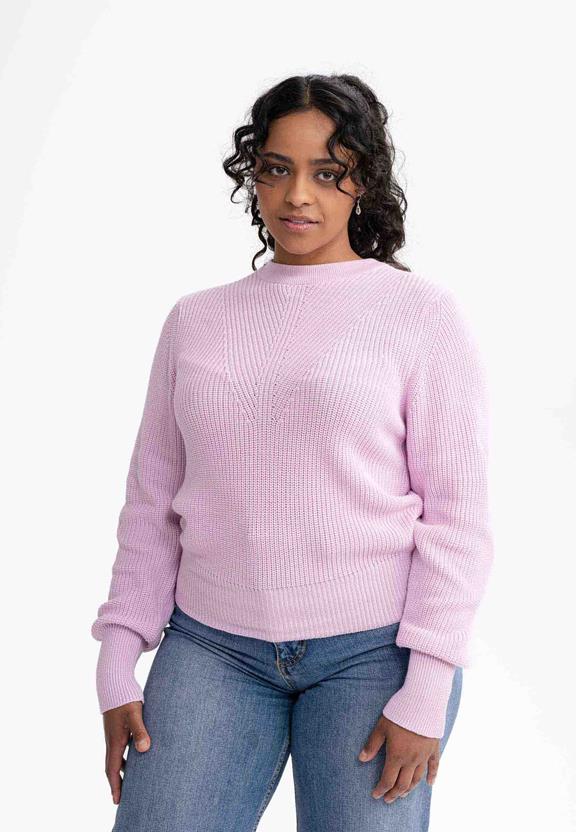 Knit Jumper Gauri Gelato Raspberry from Shop Like You Give a Damn