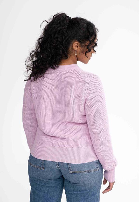 Knit Jumper Gauri Gelato Raspberry from Shop Like You Give a Damn