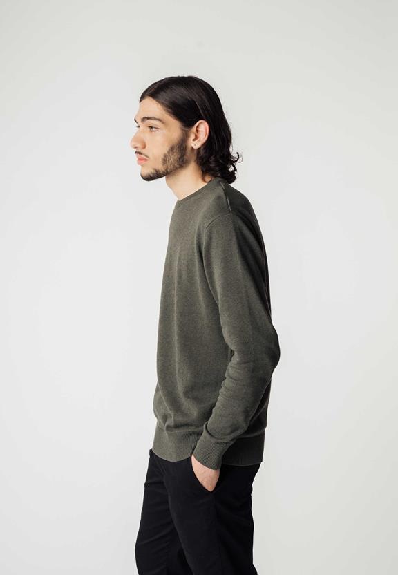 Fine-Knit Jumper Himal Green from Shop Like You Give a Damn