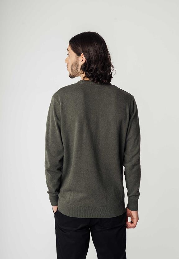 Fine-Knit Jumper Himal Green from Shop Like You Give a Damn