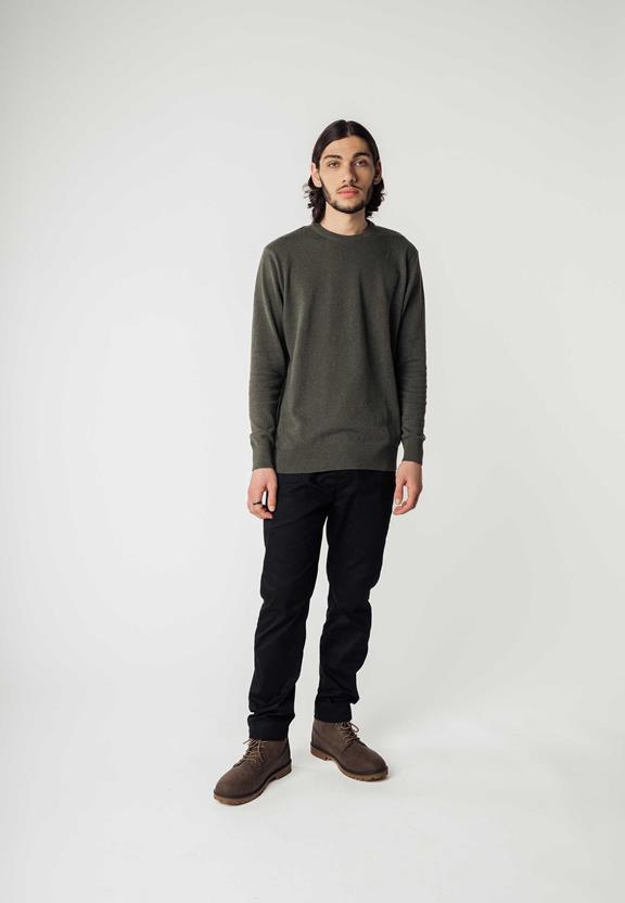 Fine-Knit Jumper Himal Green from Shop Like You Give a Damn