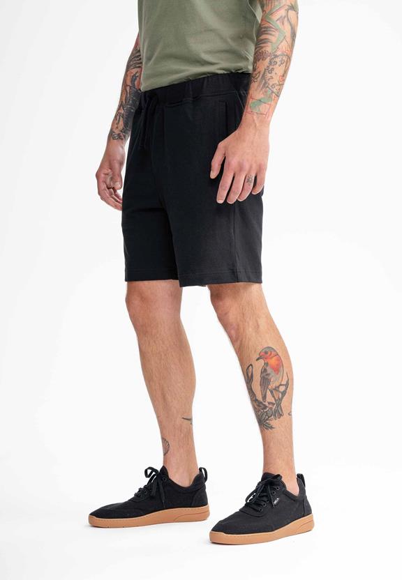 Jersey Shorts Krish Black from Shop Like You Give a Damn