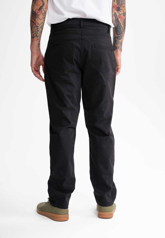 Twill Pants Pintu Black from Shop Like You Give a Damn