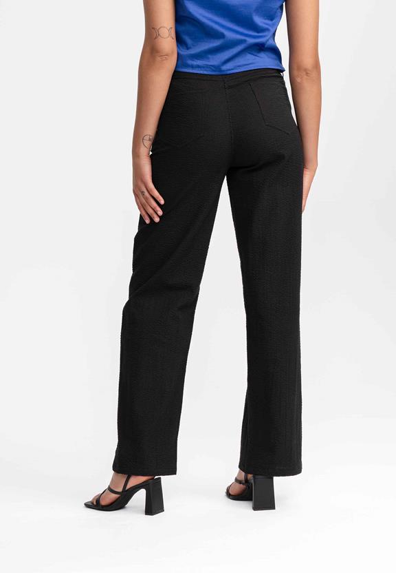 High Waist Pants Paulami Black from Shop Like You Give a Damn