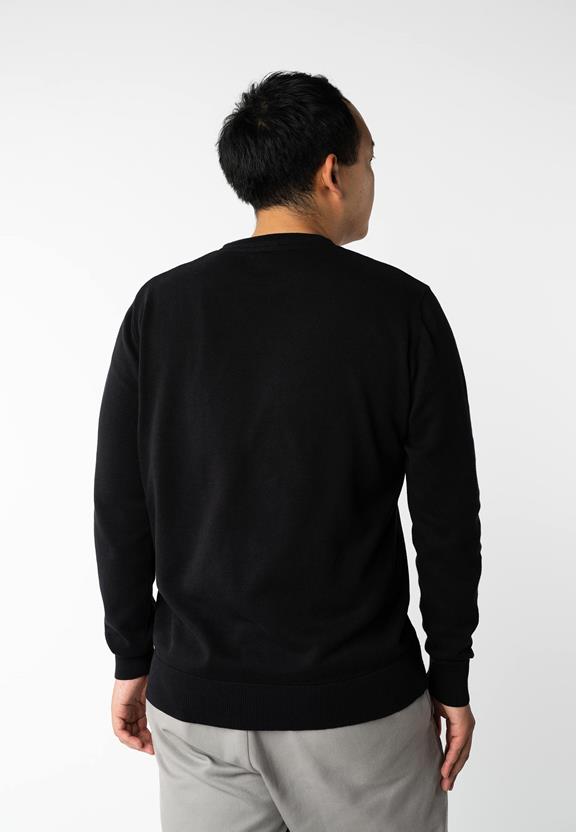 Fine-Knit Jumper Himal Black from Shop Like You Give a Damn