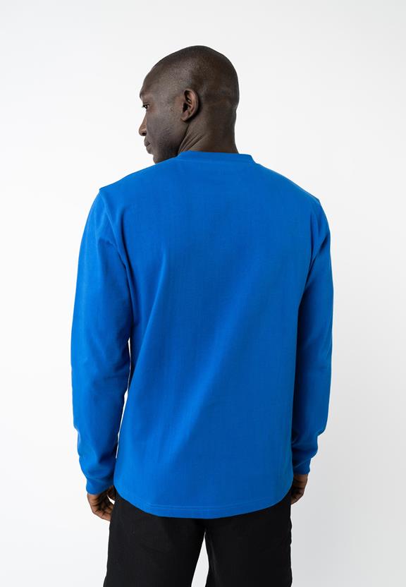 Longsleeved Shirt Tejas Blue from Shop Like You Give a Damn