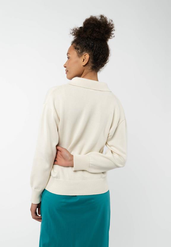 Knitted Jumper Veda Cream from Shop Like You Give a Damn