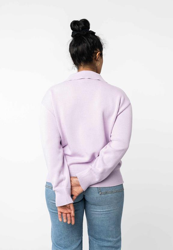 Knitted Jumper Veda Lilac from Shop Like You Give a Damn