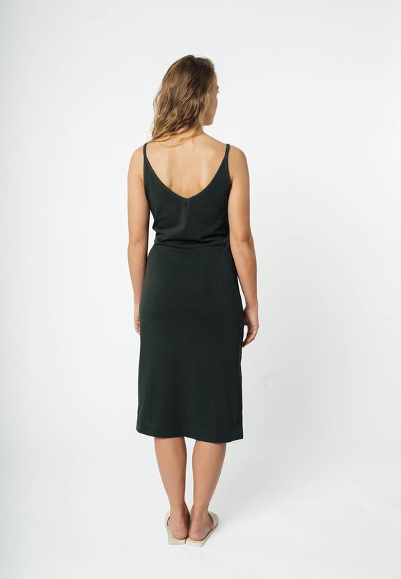 Strap Dress Sadhana Dark Green from Shop Like You Give a Damn