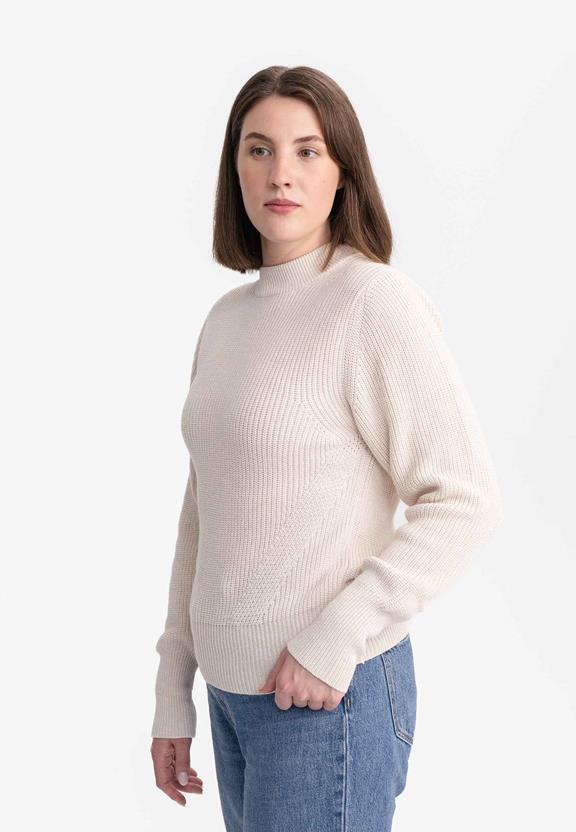 Knit Jumper Riya Creme from Shop Like You Give a Damn