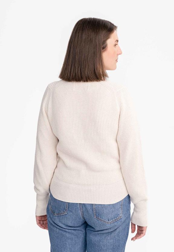 Knit Jumper Riya Creme from Shop Like You Give a Damn