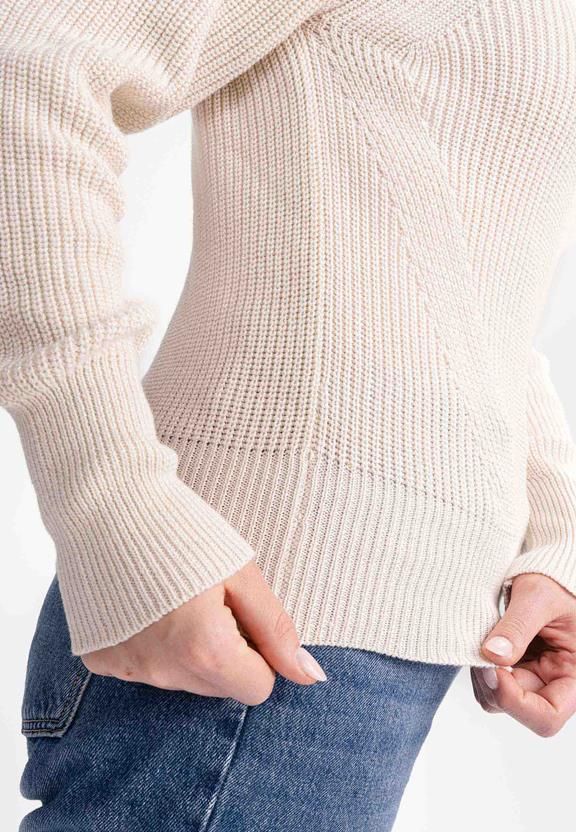 Knit Jumper Riya Creme from Shop Like You Give a Damn