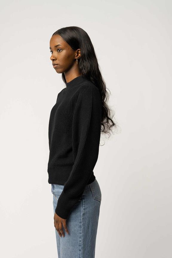 Knit Jumper Riya Black from Shop Like You Give a Damn