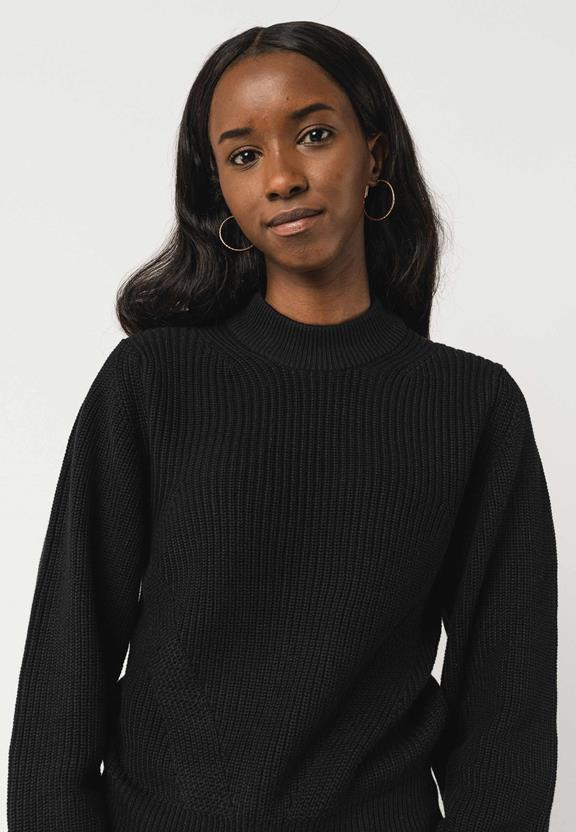 Knit Jumper Riya Black from Shop Like You Give a Damn