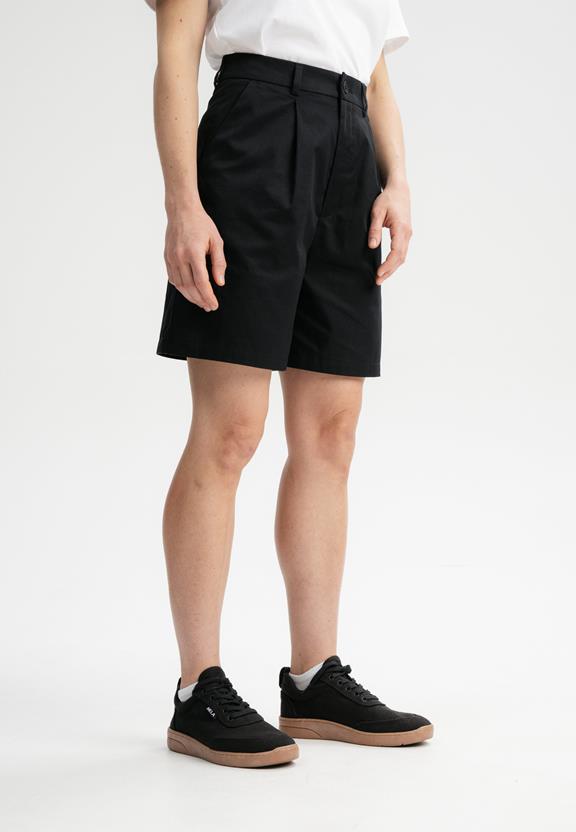 Shorts High Waisted Sabitha Black from Shop Like You Give a Damn