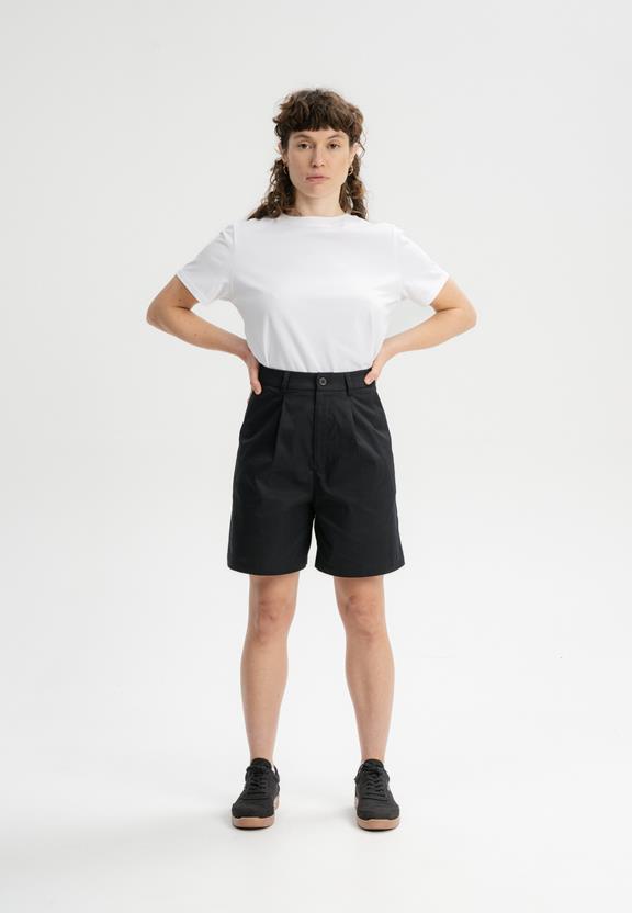 Shorts High Waisted Sabitha Black from Shop Like You Give a Damn