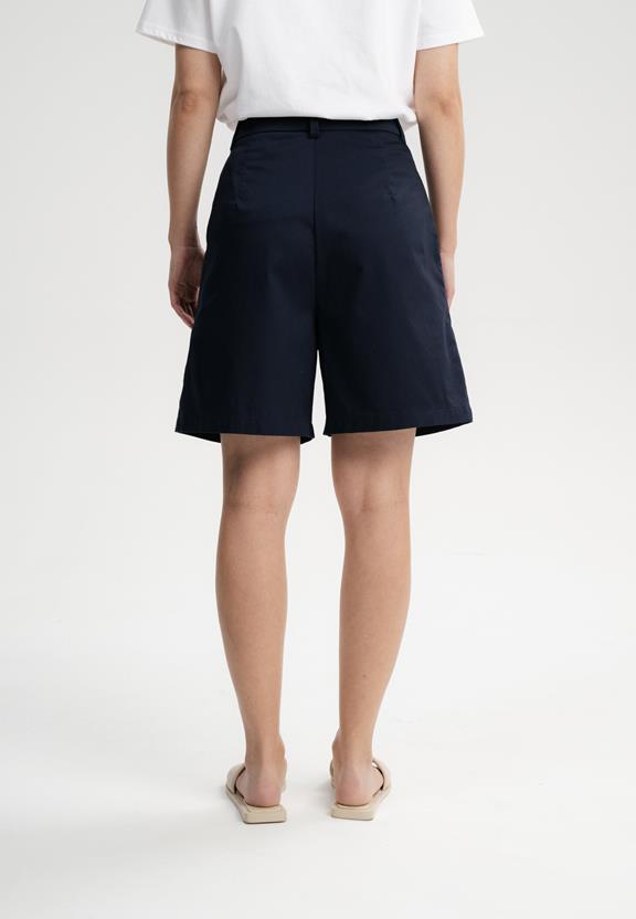 Shorts High Waisted Sabitha Navy from Shop Like You Give a Damn