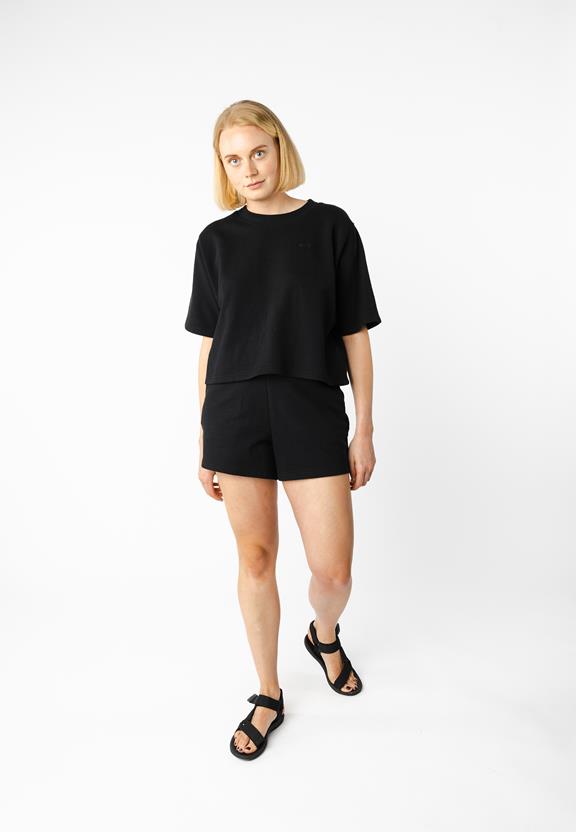 Terry Shorts Aarany Black from Shop Like You Give a Damn