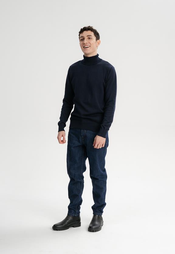 Turtleneck Kanja Navy from Shop Like You Give a Damn