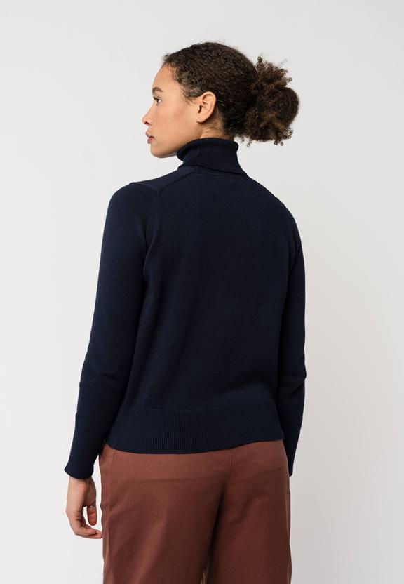 Turtleneck Mayura Navy from Shop Like You Give a Damn